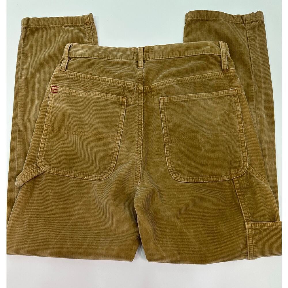 BDG Olive Green Corduroy Slim Straight Women’s Pants Size 27 - Picture 4 of 8